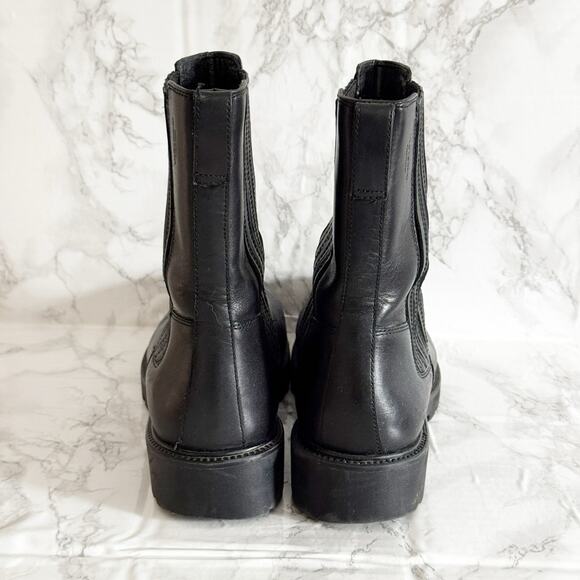 VAGABOND Cameron Chunky Lug Sole Chelsea Boot Black 40 - Picture 4 of 9